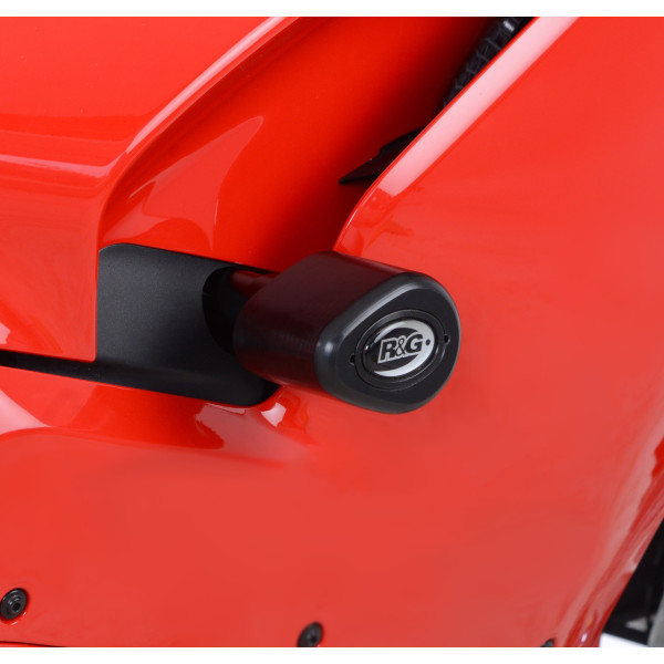R&G Crash Protectors - Aero Style for Panigale V4 '17, V4S and Speciale '18- Drill kit (inner panel only)
